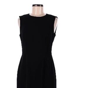 Hobbs London Bateau Neckline Mini Dress - Black Size 10